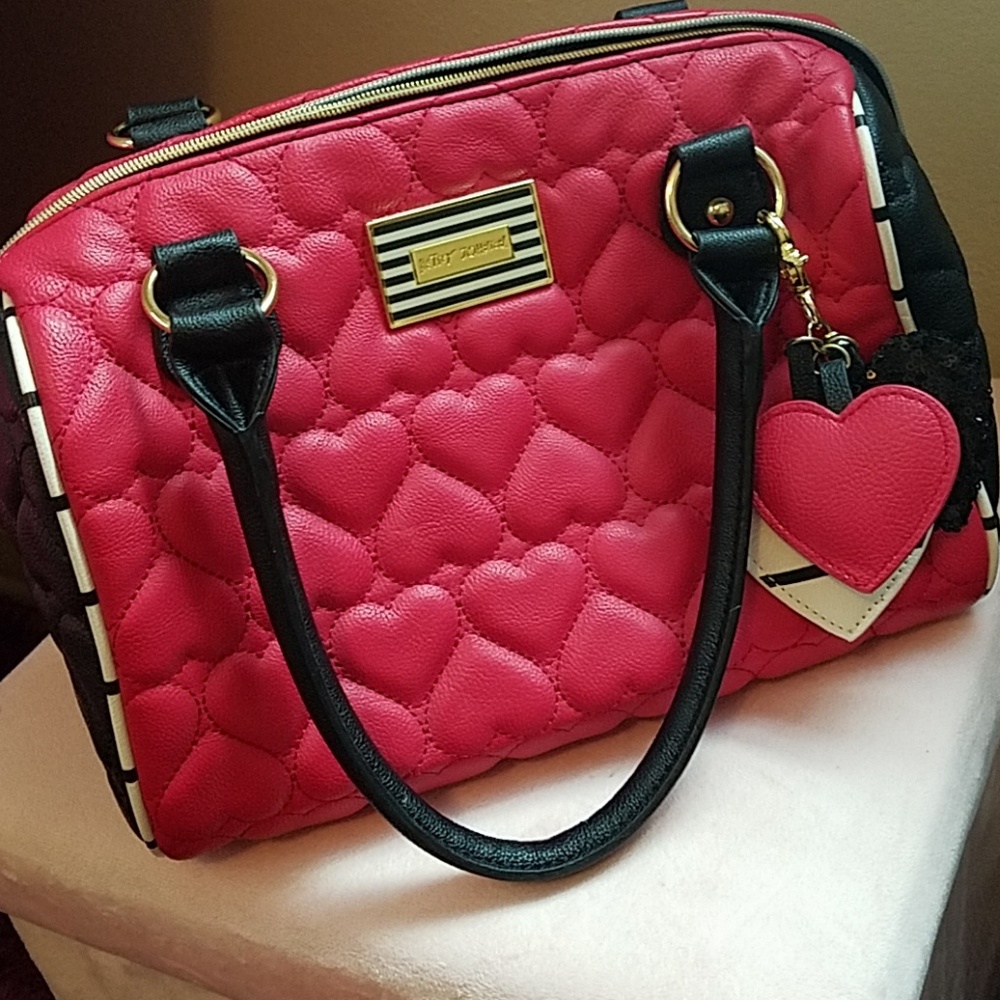 Pink Betsey Johnson handbag